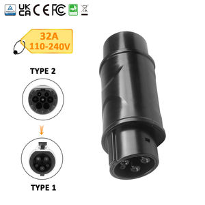 Nouvel adaptateur de charge pour véhicules électriques OEM ODM, compatible CCS1/CCS2 EVSE, entrée/sortie Type 2 Type 1 J1772 - Product Image 2