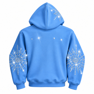 Sweat à capuche sport surdimensionné personnalisé en coton doux pour homme, avec impression DTG, broderie et sérigraphie, idéal pour l'automne - Product Image 6