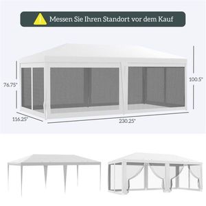 Foldable Camping Pergola Gazebo & Pavilion Tent - Product Image 4