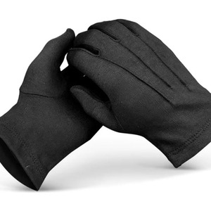 Guantes Masónicos Negros Bordados de Primera Calidad, Material de Tela, Estilo Clásico, Uso en las Cuatro Estaciones, Secado Rápido, Unisex - Product Image 5