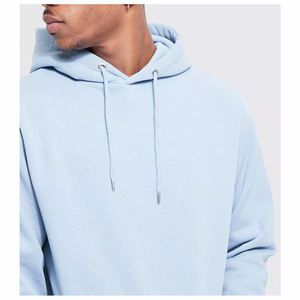 Sudadera con capucha básica para hombre, estilo streetwear, de forro polar, cómoda, informal, para uso diario, ajuste relajado y ajustable. - Product Image 6