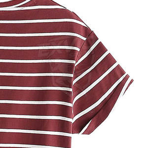 เสื้อครอปท็อปผู้หญิงทรงหลวมสีสันทันสมัยสั่งทำได้ ไซส์พลัส สวมใส่สบายๆ - Product Image 6