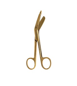 Tijeras Quirúrgicas Profesionales de Acero Inoxidable con Mango Colorido para Vendajes Médicos, Tijeras Lister para Enfermería, Certificación CE de Fábrica - Product Image 1