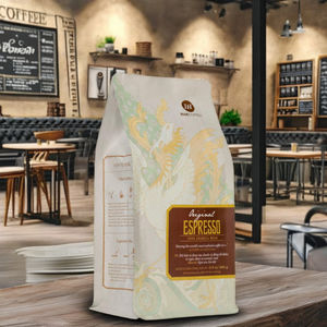 Café Espresso Vietnamien Original 100% Arabica en Grains Entiers Torréfaction Moyenne Récolte Fraîche Vrac OEM Marque Privée - Product Image 3