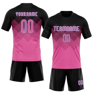 Ensemble d'uniformes de volley-ball personnalisés respirants 100% polyester, maillot et short personnalisés, vêtements d'équipe pour hommes adultes - Product Image 3