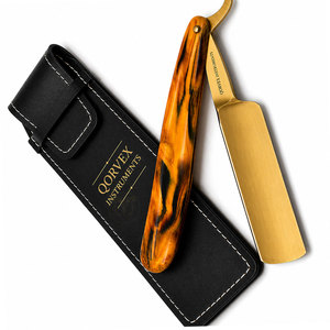 Navaja de Afeitar Clásica de Acero Inoxidable para Salón, de Corte Recto, Multiusos - Product Image 3
