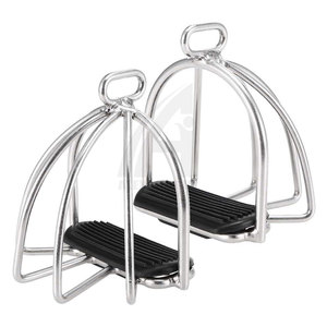 Étriers de selle western robustes en métal pour l'équitation en trail et à la ferme, qualité supérieure, par Alexandria Industries - Product Image 4