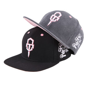 Gorras Snapback Deportivas Personalizadas de 6 Paneles con Visera Plana, Bordadas, de Pana Impermeable, para Baloncesto y Actividades al Aire Libre, OEM ODM, MOQ Bajo - Product Image 1