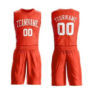 Maillot de basket-ball de haute qualité 100 % polyester, design personnalisé, uniformes de basket-ball unisexes - Product Image 1