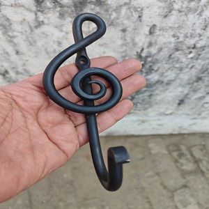 2025 Latest Design Metal Wall Hanger <b>Hook</b> for <b>Bathroom</b> Towel <b>Hooks</b> Coat <b>Hooks</b> With Multiple Colored Brass Antique Finishing - Product Image 3