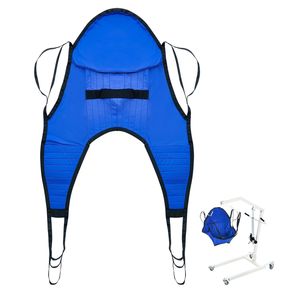 Élingue de levage patient en forme de U de taille moyenne avec support de tête Conception de jambe divisée - Product Image 1
