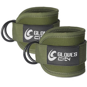 City 2026 Professional Heavy Duty Breathable <b>Lightweight</b> <b>Trainer</b> Gym Gloves <b>Men</b> Women Neoprene Double Ring Closure Workout Ankle - Product Image 1