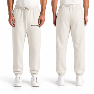 Off-<b>white</b> Custom <b>Men</b>’s Cotton Fleece <b>Jogger</b> Pants Premium Heavyweight Sweatpants Casual Sportswear Track Pants Winter Streetwear - Product Image 1