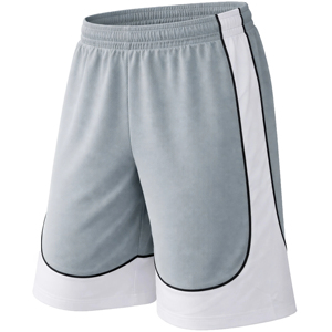 <b>Men's</b> Black And <b>White</b> Color Blocked Sport <b>Shorts</b> With Side Stripe Elastic Waist Quick Dry <b>Short</b> Length - Product Image 3