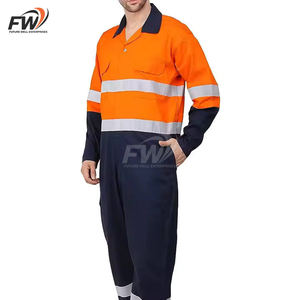 Combinaison de travail ignifuge en coton personnalisée, uniforme de sécurité haute visibilité, tenue de travail réfléchissante, combinaison de protection Dangree 2026 - Product Image 6