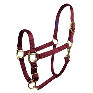 Ornements équestres : Harnais de tête en nylon de haute qualité pour chevaux, avec logo personnalisé, en sangle de nylon épaisse et durable, type anglais - Product Image 2