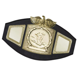 Ceinture de championnat WWW avec emblème d'aigle doré, ceinture de titre en cuir de qualité supérieure pour les sports et les collectionneurs - Product Image 4