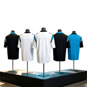 Camiseta de Fútbol Americano de Alta Calidad, 100% Algodón, Bordado 3D, Venta al Por Mayor Directa de Fábrica, Personalizable, Resistente al Viento, Ecológica - Product Image 6