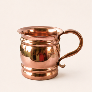Mug à Moscow Mule en cuivre massif pur, fait main, martelé, pour bar, tasse à cocktail vintage, vente en gros - Product Image 1