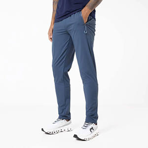 Chándal Deportivo con Capucha para Hombre, Estampado, Color Azul Acero, Costuras Raglán, Bolsillos con Cremallera, Puños Elásticos, Cintura Elástica de Tela - Product Image 5