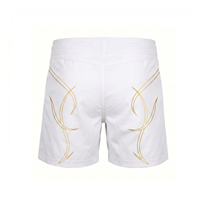 กางเกง MMA สีดำสำหรับผู้ชาย ASKAR WEAR IND พิมพ์ลายแบบ Sublimation แห้งเร็ว ผลิตจากโพลีเอสเตอร์ เหมาะสำหรับศิลปะการต่อสู้แบบผสมผสาน ขนาดผู้ใหญ่ ทรงปกติ - Product Image 2