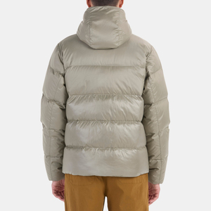 Chaqueta Acolchada Impermeable y Elegante para Hombre, de Secado Rápido, Diseño Ajustado, con Decoración de Piel, Tendencia en Tallas Grandes - Product Image 4