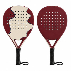 Empuñadura de Fibra de Carbono con Logotipo Personalizado Impreso en Forma de Lágrima, Núcleo de Espuma EVA con Red de Poliéster, Ligera, Antideslizante, con Patrón Gráfico - Product Image 1