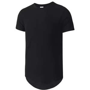 Camisetas Deportivas Oversize de Alta Calidad Estilo Hip-Hop con Dobladillo Curvo, Manga Corta, Ligeras, Transpirables, Ecológicas, Cuello Redondo, para Uso Casual - Product Image 2