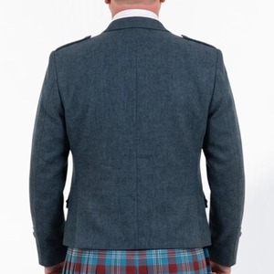 Veste écossaise bleue à motif Argyle avec gilet, haute qualité, prix bas, prête à être expédiée - Product Image 1