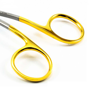 Tijeras Quirúrgicas Dentales Curvas TC La Grange de Alta Calidad, 11 cm, Instrumento de Acero Inoxidable para Dentistas, Herramientas Quirúrgicas - Product Image 5