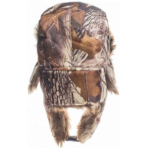 Gorro Unisex de Camuflaje con Orejeras, Piel Sintética, para Invierno, Estilo Trapper, con Cierre de Botón, 58-60CM, Estilo Casual - Product Image 3
