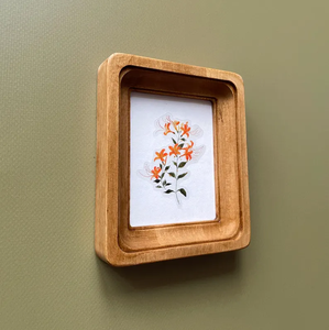 High Quality Rectangle Wood <b>Photo</b> <b>Frame</b> Creative Shiny Hand Polish <b>Multiple</b> Natural <b>photo</b> <b>frame</b> by blossom craft india - Product Image 2
