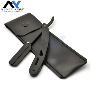 Navaja de Afeitar Clásica de Acero Recto, Plegable, Profesional, de Grado Salón, Herramienta de Afeitado para Hombre con Cuchilla Duradera - Product Image 2