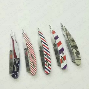 OEM Professional 5PCS Stainless Steel <b>Shaving</b> Razor Set for Men Custom Color Barber Grooming <b>Kit</b> Private Label - Product Image 2