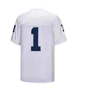Camisetas de fútbol americano de malla de poliéster personalizadas para hombre, camisetas transpirables de talla grande con mangas cortas, conjuntos con estampado sublimado - Product Image 5