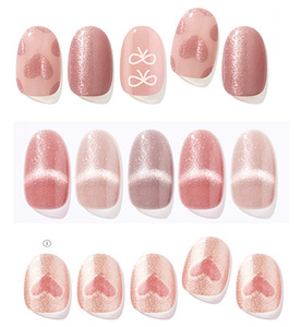 Uñas Magnéticas/Origen Corea/Imanizadas/Magnéticas/Pegatinas de Gel para Uñas con Efecto Volumen/Resistentes al Agua/Larga Duración/Sin Lámpara - Product Image 5