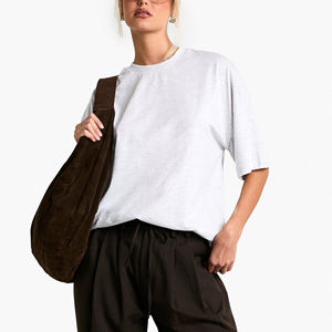 Nouveauté 2026 – T-shirts pour femmes 100 % coton, coupe classique, avec logo personnalisé sérigraphié, col rond, pour l'été et les loisirs - Product Image 3