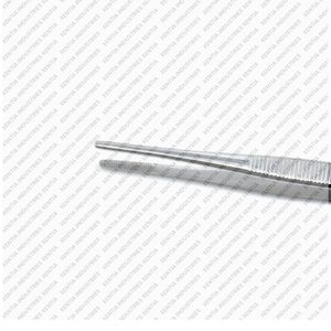 Pince chirurgicale standard à pointe dentelée de 14 cm, en acier inoxydable, instrument OEM certifié CE, vente chaude - Product Image 5