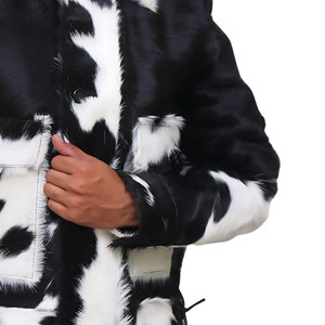 Nouvelle veste en cuir pour homme de haute qualité, en cuir de vache véritable, veste d'hiver, produit d'hiver, vestes en cuir de vache véritable - Product Image 5