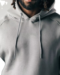 Sweat à capuche surdimensionné en coton épais pour homme, personnalisable, style streetwear vintage délavé, fabriqué au Pakistan - Product Image 5