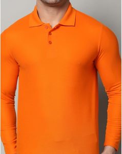 Long Sleeve Button Polo Tshirt For <b>Men</b> Offuce Business Wear Multi <b>Colour</b> - Product Image 1