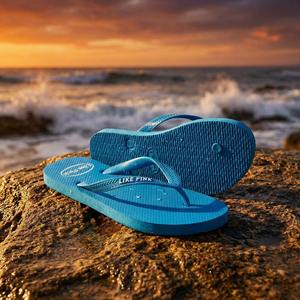 EVA Rubber Customizable Logo Design Lightweight Flip-Flops Durable Breathable Vietnam All Seasons Outdoor Hotel <b>Slippers</b> - Product Image 4