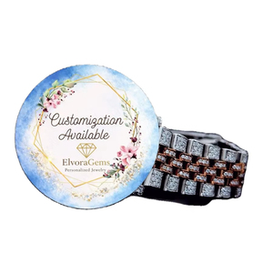 Reloj Hip Hop Elvoragems Personalizado con Diamantes Moissanite VVS |   Correa de Acero Inoxidable Unisex de Lujo, Resistente al Agua 10 Bar, 24 CT - Product Image 3