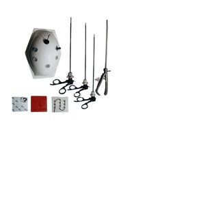 Juego completo de endotrainer laparoscópico con fuente de luz de cámara móvil HD y accesorios entrenador laparoscópico - Product Image 2