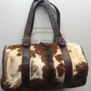 Bolso de Hombro de Cuero Genuino de Piel de Vaca con Pelo, Hecho a Mano, Venta al por Mayor, Fabricante Directo de Fábrica - Product Image 1
