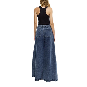 Jeans Clásicos Casuales de Alta Calidad, Jeans Rectos Lavados, Jeans de Moda Urbana al por Mayor para Hombre y Mujer - Product Image 1