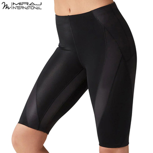 Shorts de sport respirants noirs pour femmes, style le plus récent, pour entraînement, cyclisme et course à pied, shorts de compression pour femmes - Product Image 1