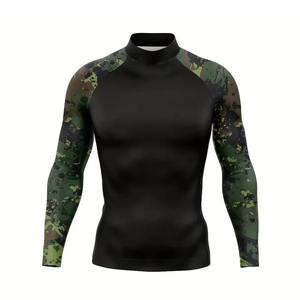 Top Selling <b>Men</b> Wear <b>Swimming</b> <b>Shirt</b> Rash Sun Protection Clothing Printed Rash Guard for <b>Men</b> Low MOQ 2026 - Product Image 2