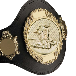เข็มขัดแชมป์มวยปล้ำแบบกำหนดเอง ดีไซน์สีทอง คุณภาพพรีเมียม เข็มขัดกีฬาสำหรับนักสะสม - Product Image 4