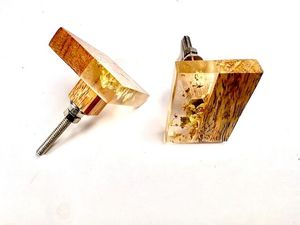 Boutons en résine et bois faits à la main, boutons de meuble en résine, boutons de tiroir en résine, boutons en bois, prix de gros direct usine - Product Image 5